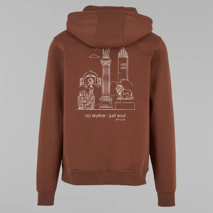 Skyline Outline  – Heavy Hoodie
