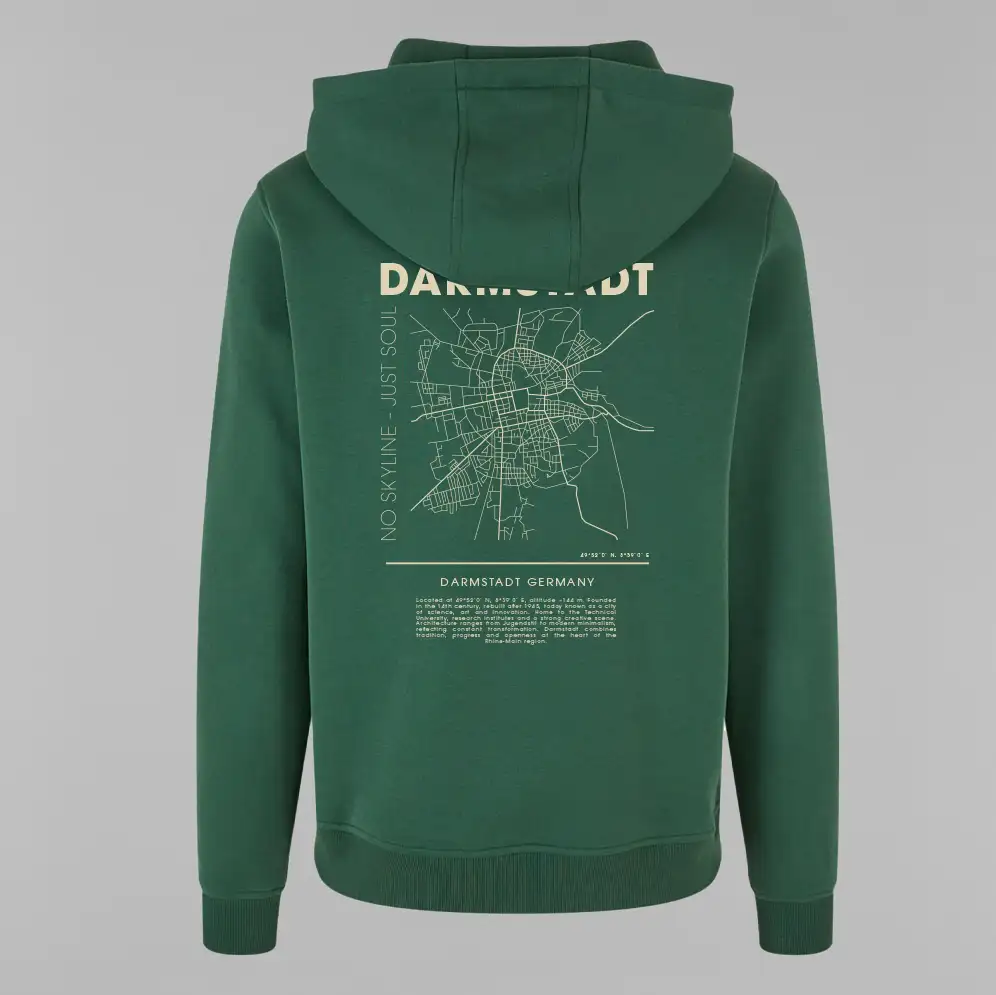 Darmstadt Map – Heavy Hoodie