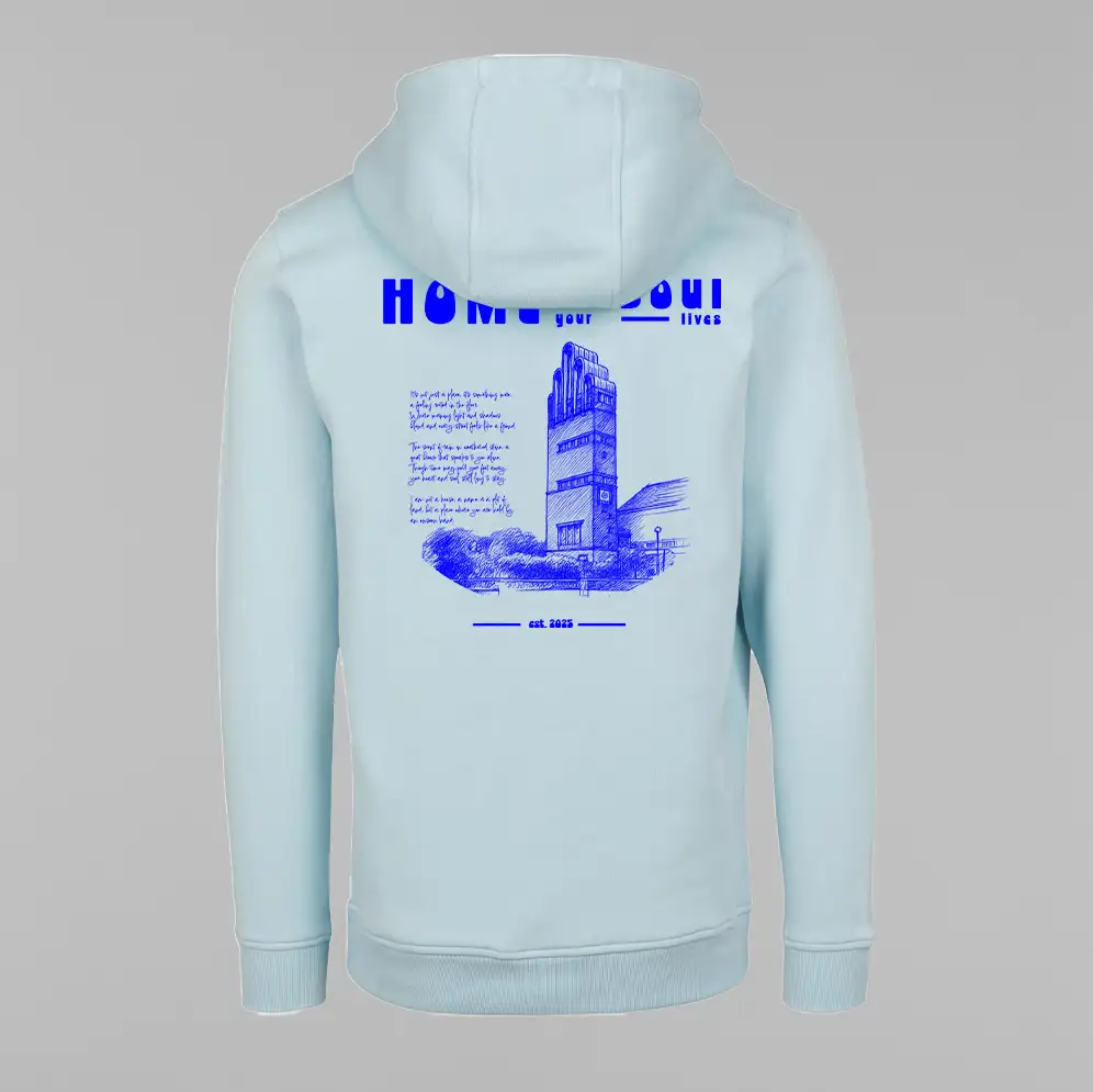 Home Edition Fünffingerturm – Heavy Hoodie – Bild 3